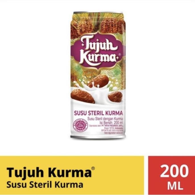 

Tujuh Kurma Susu Steril Kurma 1 Dus Isi 12 X 200Ml Shop_Mandah