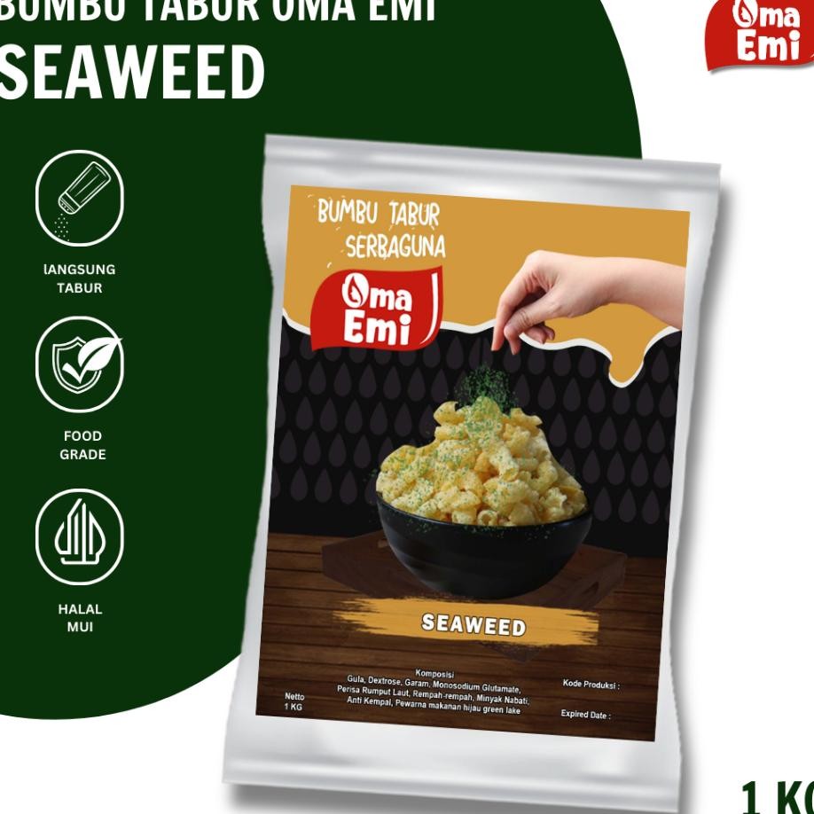 

Bumbu Tabur Eaweed Emaan 1G Food Grade