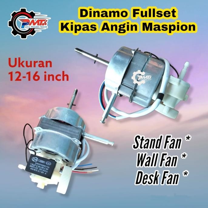 Ori - Dinamo Kipas Angin Maspion - Mesin Kipas Berdiri Dinding 12 - 16 inch Termurah