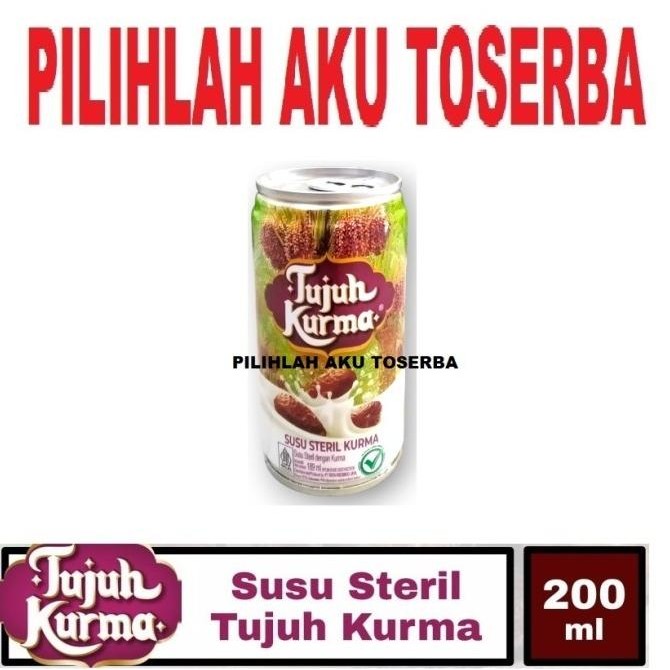 

Susu Steril Tujuh Kurma - ( Harga 1 Pack Isi 12 Kaleng ) Shop_Mandah
