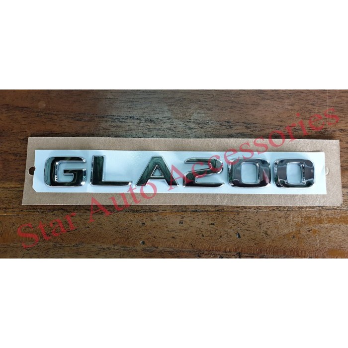Emblem Letter Mercedes Benz GLA200 / GLA 200