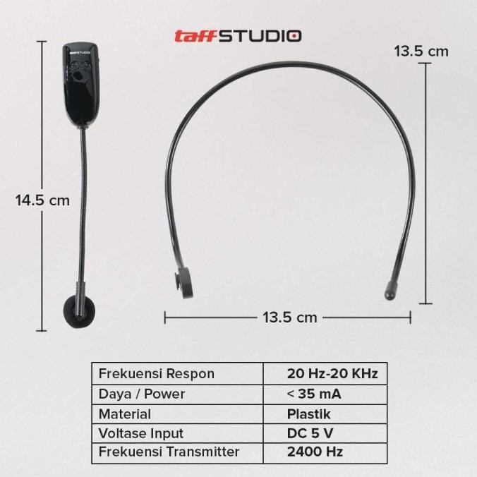 Sale Mikrofon Mic Bando Wireless Untuk Presentasi Tour Guide Imam Masjid
