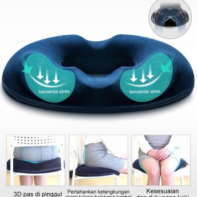 BANTAL ALAS DUDUK DONAT BANTAL DUDUK KURSI PUNGGUNG PEGAL TULANG EKOR