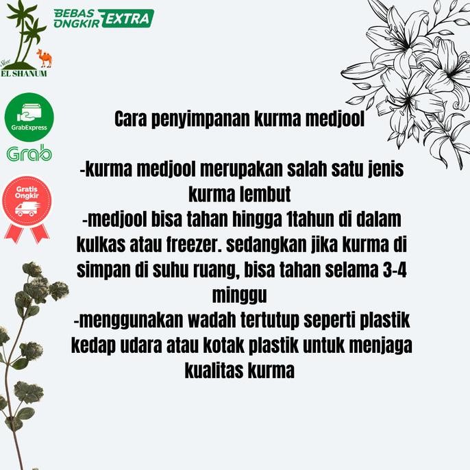 

Kurma Medjool Mawarmerahhhhh