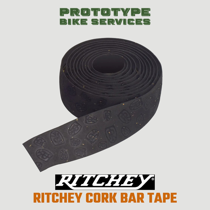 TERBARU Bartape Ritchey Cork Bartape Black