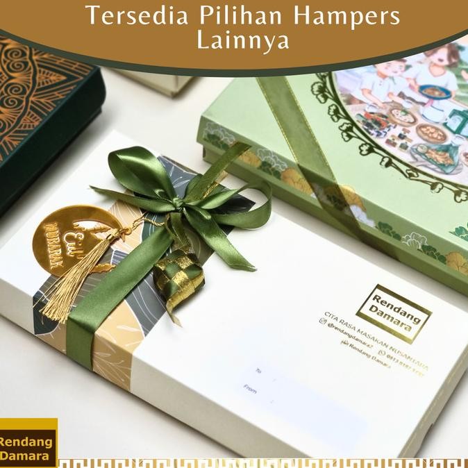 

Parsel Lebaran Hampers Eid Mubarak Parcel Makanan Rendang Damara Original Dan Terpercaya