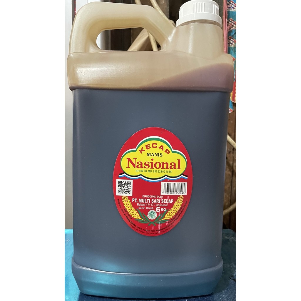 

KECAP NASIONAL 6 KG JERIGEN
