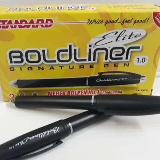 

PULPEN BOLDLINER ELITE 1.0 / PULPEN STANDAR ELITE 1.0