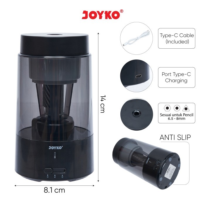 

ELECTRIC SHARPENER SERUTAN ELEKTRIK JOYKO A-170E