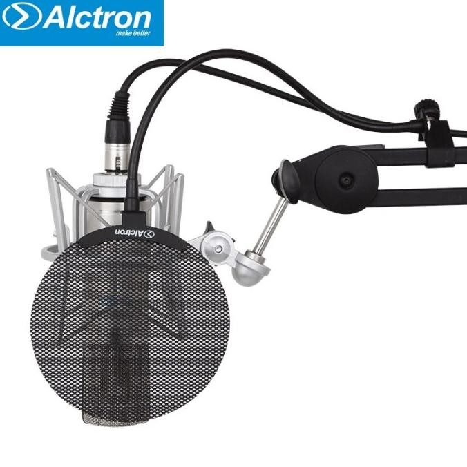 Promo Alctron Ma019B Metal Microphone Pop Filter