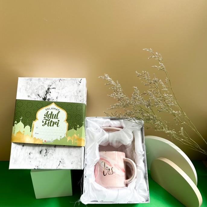 GELAS MR MRS / HAMPERS GELAS / GIFTSET / HAMPERS LEBARAN