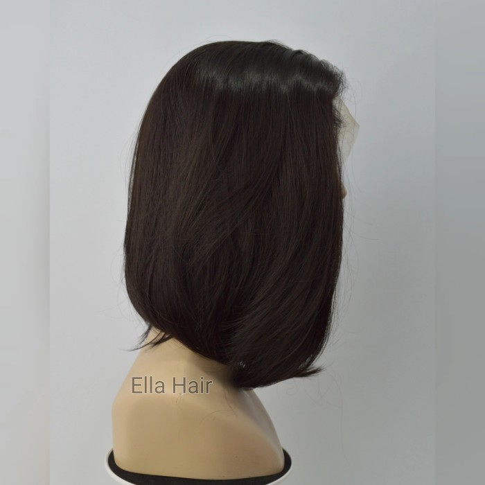 WIG RAMBUT PALSU HALF LACE HLZEL2 HITAM NATURAL