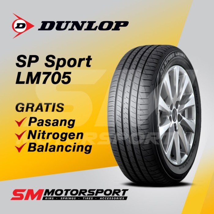 BAN MOBIL DUNLOP SP SPORT LM705 195 60 R15 15