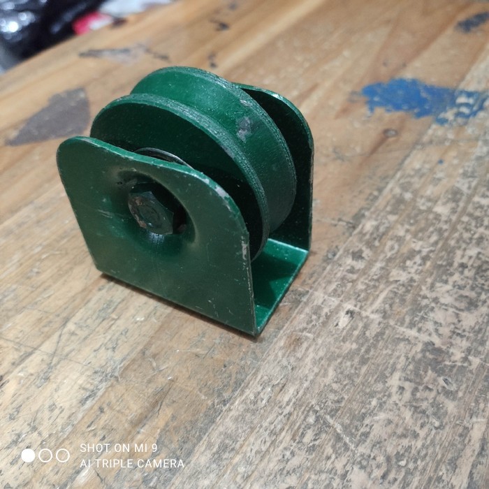 Terlaris roda pagar besi 6 cm las an siku SALE