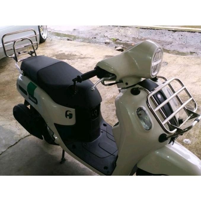 Promo Front Rack Yamaha Fazio Hybrid Rack Depan Fazio Aksesoris Yamaha Fazio COD