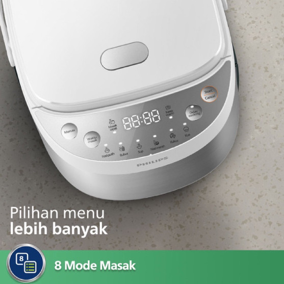 Philips Magic Com Digital Mini 0.85 Liter Hd3170 Rice Cooker Philips