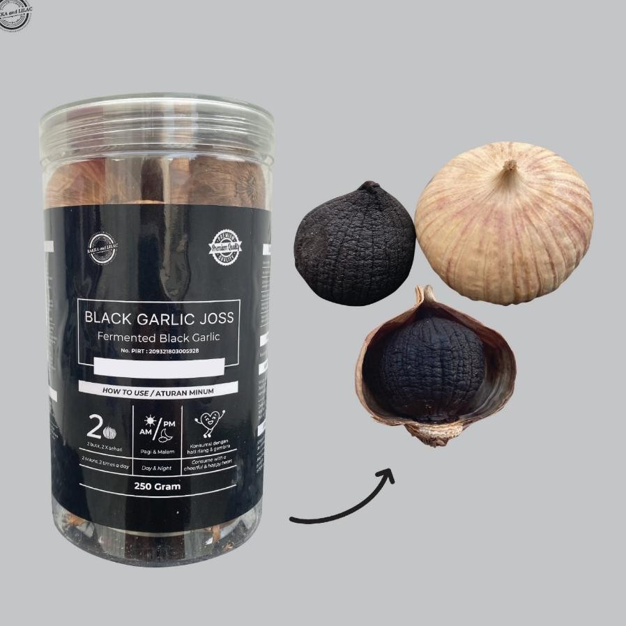 

Bla Garlic Jo 250 Grm Fermentai Bawang Putih Tunggal Bawang Hitam