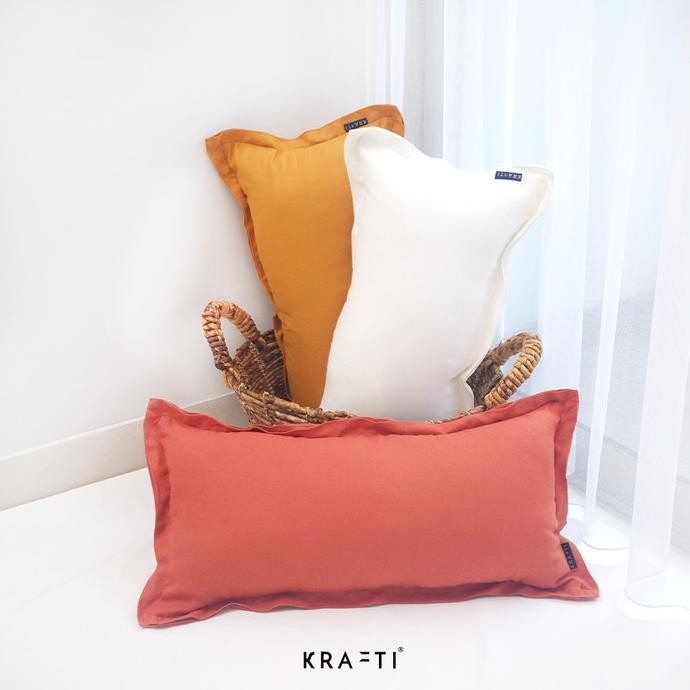 KRAFTI- BANTAL SOFA / SARUNG BANTAL SOFA / BANTAL 30X60 / SABINE 30X60