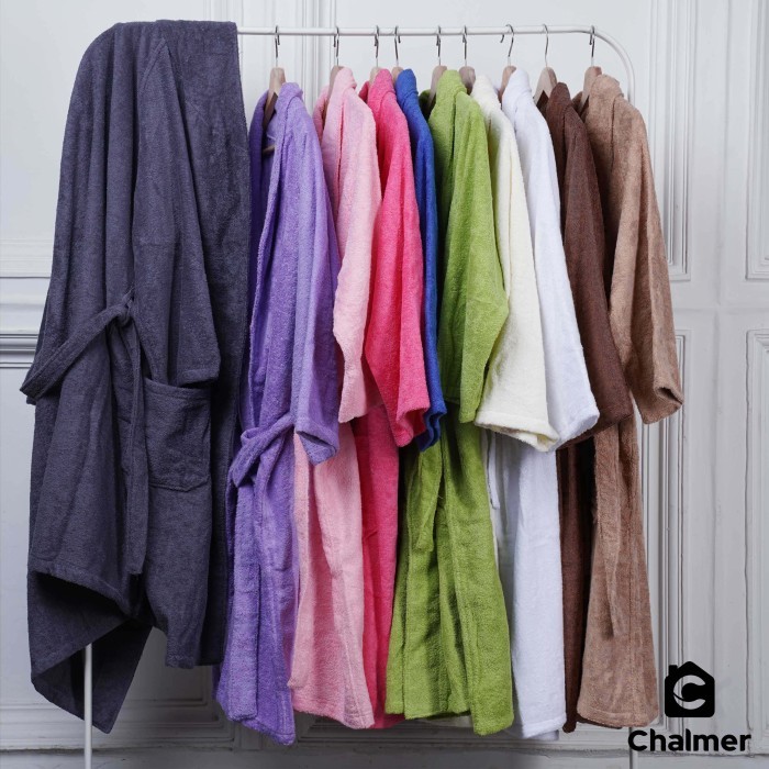 Kimono Handuk Bathrobe Dewasa Kualitas Katun