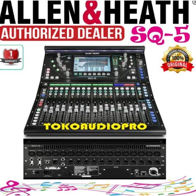 Murah Allen & Heath Sq-5 Sq5 Digital Mixer Original