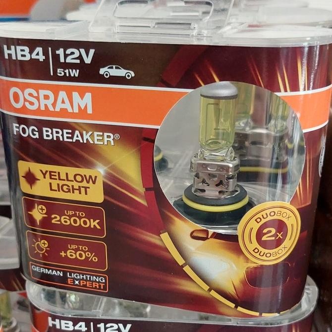 Bohlam Lampu Kabut Foglamp Kuning Avanza Innova Osram Hb4 Fog Breaker