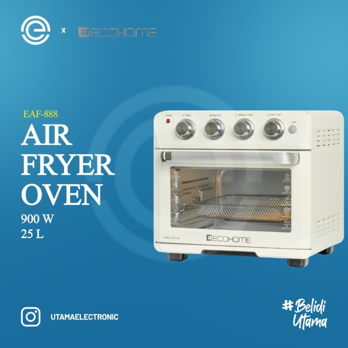 ECOHOME Oven Air Fryer Cubic EAF-888