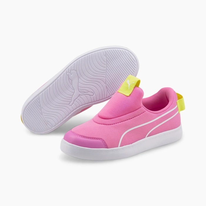 Sepatu Anak PUMA Courtflex v2 Slip On PS Opera Mauve-374858 10