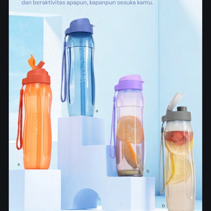 Botol Tupperware 750ML straw