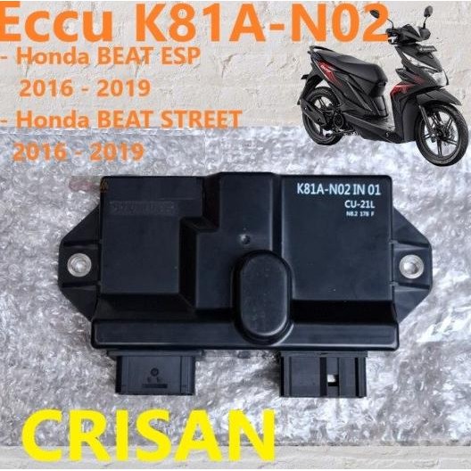 ECU ECM ICM CDI KIPROK BEAT BIT ESP STREET STRIT 2016 2017 2018 2019 .30400K81N02 30400-K81-N02