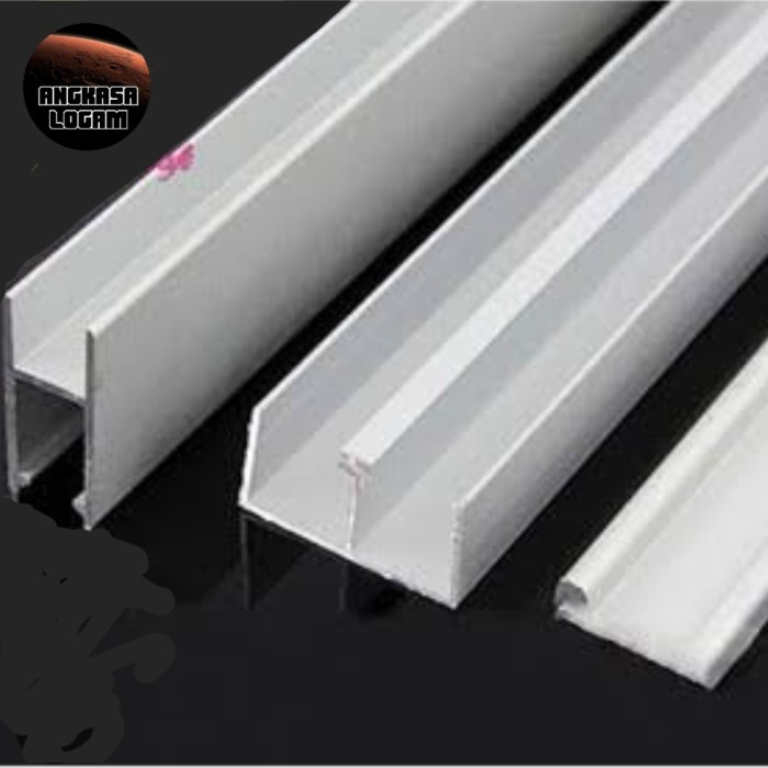 PROMO Rel Kaca Aluminium Etalase