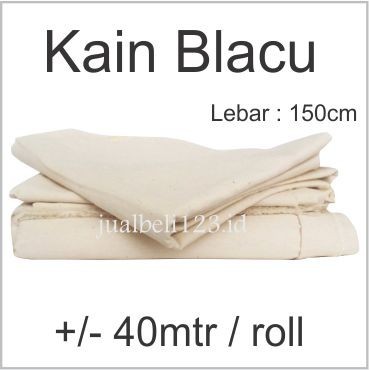 

Kain Blacu Belacu Blaco kanvas lukis lebar 150cm Roll