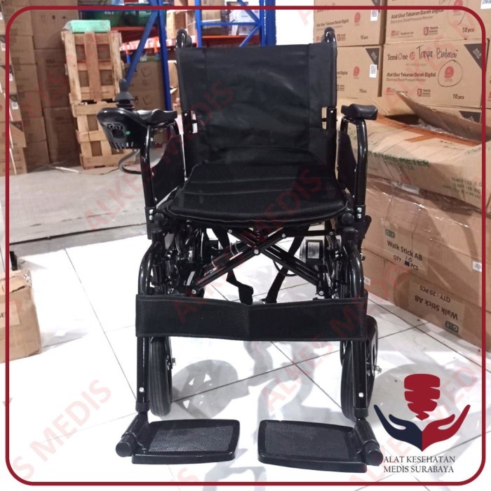 Dijual produk baru GTT Kursi Roda Elektrik Wheel Chair Electric Alat Bantu Jalan Penunjang Gerak