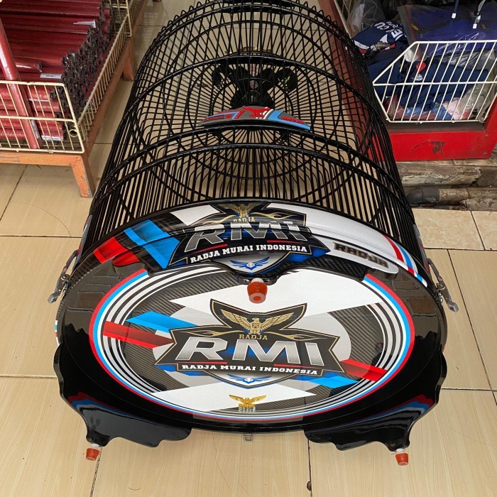 SANGKAR KANDANG MURAI RADJA COMPANY RMI PVC DECAL NO 2