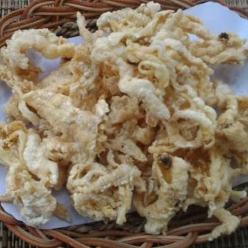 TERBARU KERIPIK CAKAR CEKER AYAM TANPA TULANG  CRISPY 