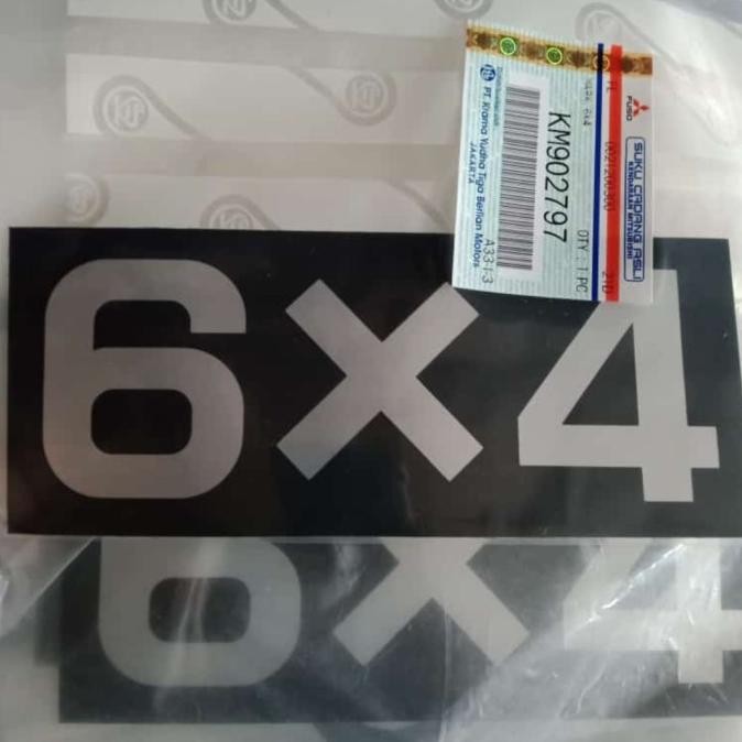 

Stiker/Sticker 6X4 100%Original Terrlaris