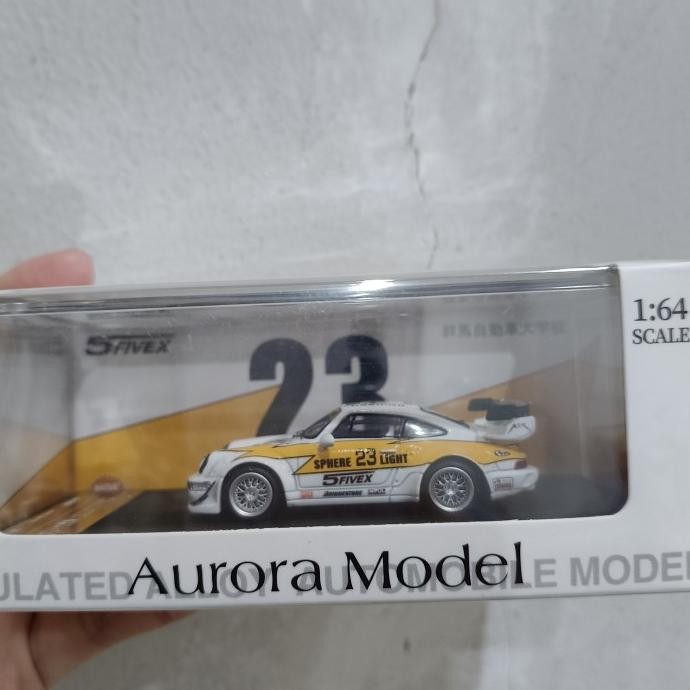Aurora model porsche rwb diecast