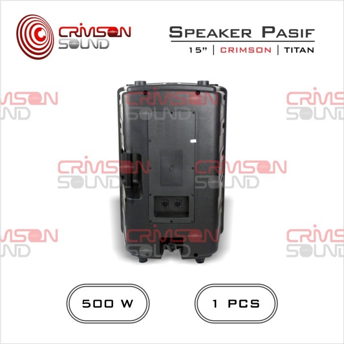 SPEAKER PASIF 15 Inch 400 Watt CRIMSON TSPA 15-14P Terbaru Berkualitas