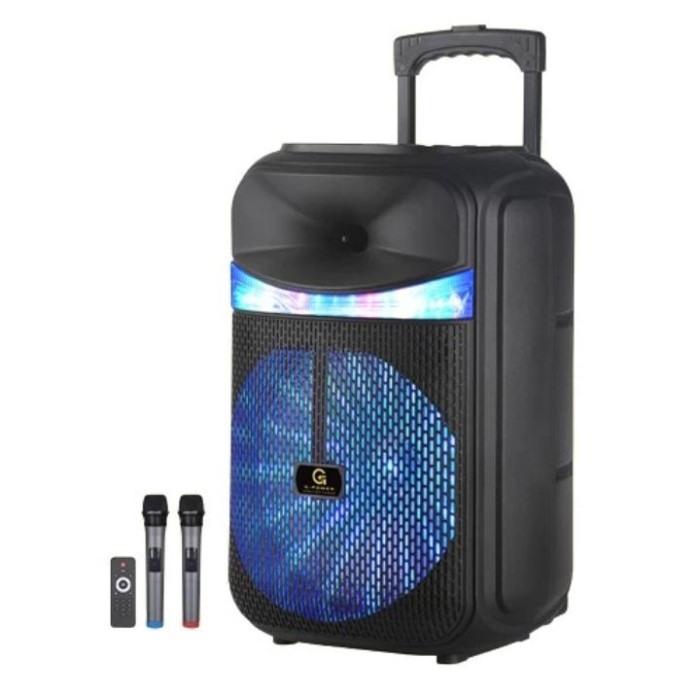 G-Power GST1201 PRO Speaker Aktif Bluetooth Portable 12 Inch GST-1201 PRO Terbaru Berkualitas