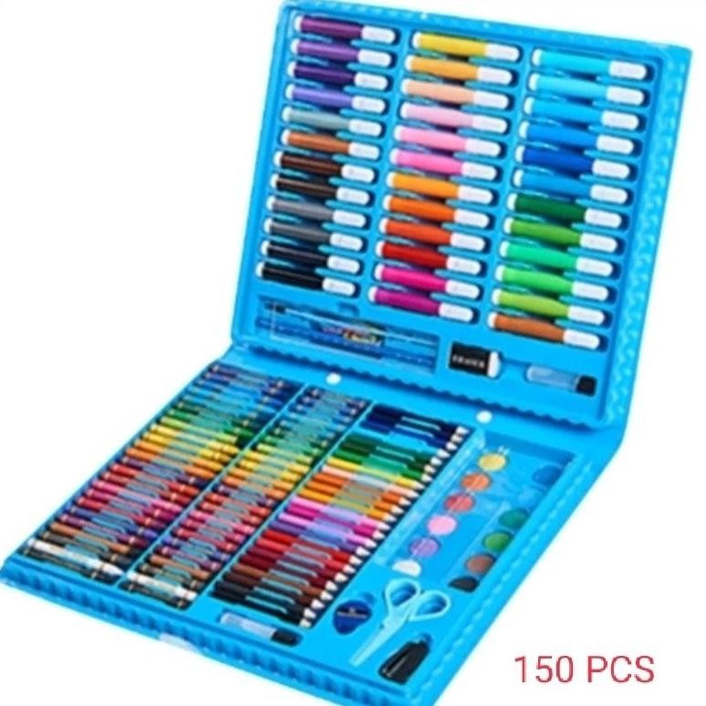 

Murah Crayon Set 208Pcs /Perlengkapan Menggambar/Pensil Warna/Mewarnai Berkualitas
