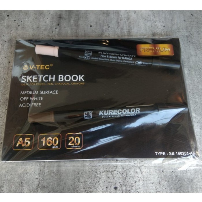 

BUNDLE ZIG KURECOLOR WITH SKETCHBOOK