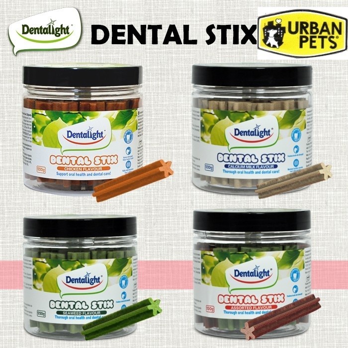 Dentalight - Dental Stix Snack Anjing 220Gr