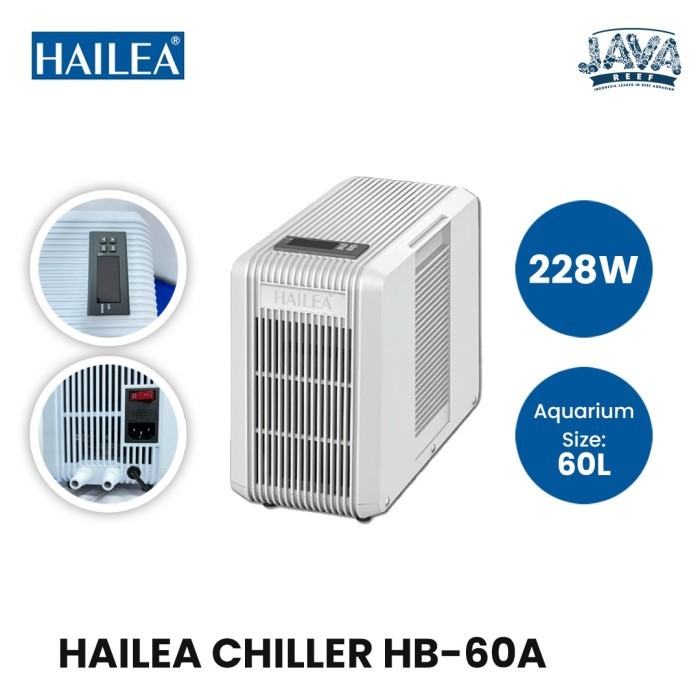 HOT SALE! Hailea HB60A Mini Chiller Nano Aquarium akuarium kecil
