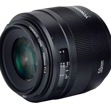 YONGNUO YN 50MM F1.4 FOR CANON NIKON - YN50MM F1.4 FOR CANON NIKON Terlaris