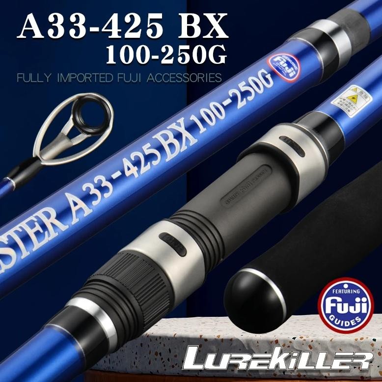 Hot Sale Lurekiller New Arrival Fuji Parts Skycaster A33-425 Bx100-250 Surf Rod Portable Surfcasting