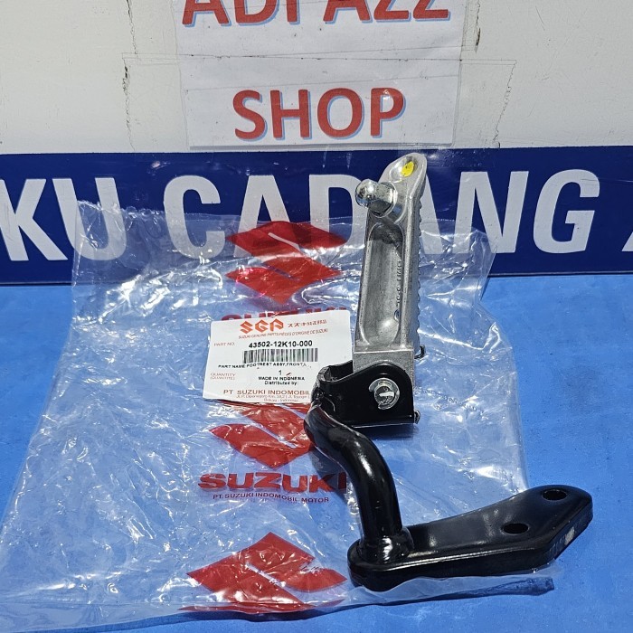 Ready Gas Besi Footstep Injekan Kaki Depan Satria Fu 150 Injeksi Fi Ori Sgp 43501/43502-12K10