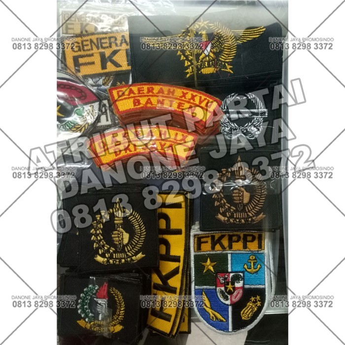 HOT SALE pin emblem bordir fkppi, kader bangsa, swadek, brivet