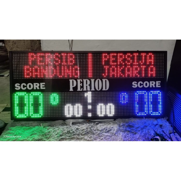 PAPAN SKOR DIGITAL FUTSAL mini Soccer digital scoreboard