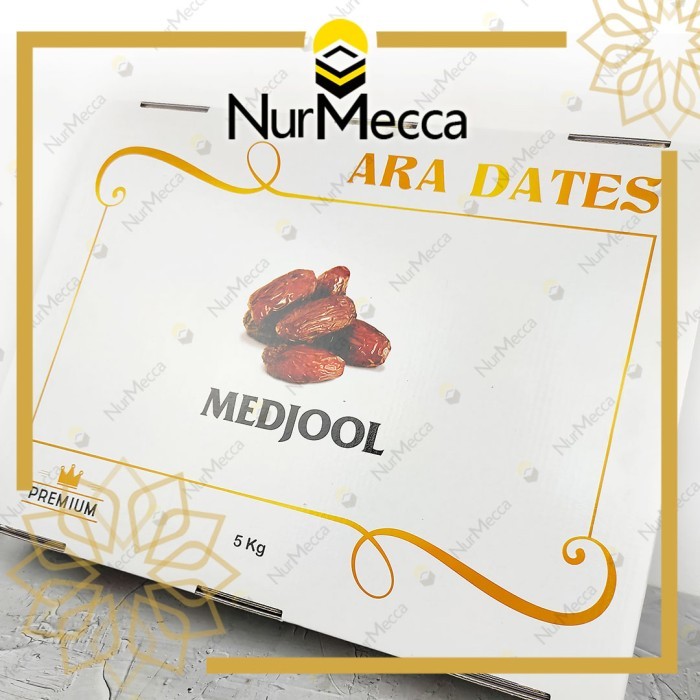 

Kurma Madjool / Medjol / Medjool ARA DATES Sertifikasi Kementrian 5kg
