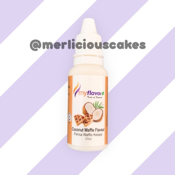 

*:*:*:*:*] My Flavor Coconut Waffle Flavour Perasa Perisa Makanan Kue Minuman