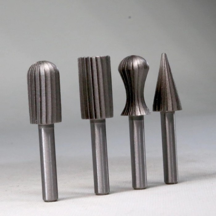 siap kirim] Mata Bor Cun Tuner 6mm Set 4pcs Mata bor kikir Kerok Besi Aluminium Kayu As 6mm